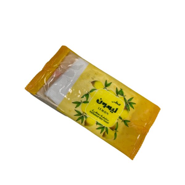 منشفة معطرة ليمون 10حبة